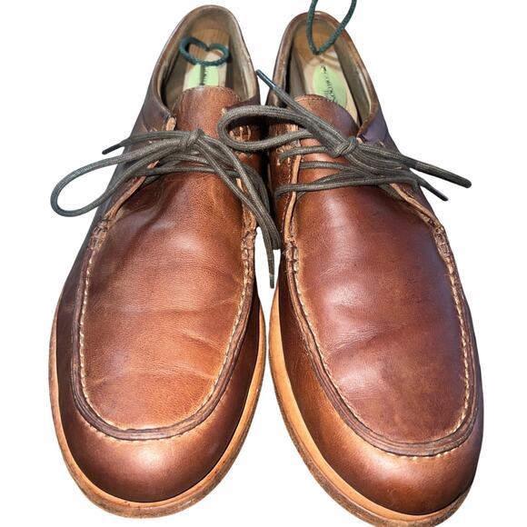 Timberland Men’s Sz 9M Tauk Point Moc Toe Derby Russet Brown main image 10